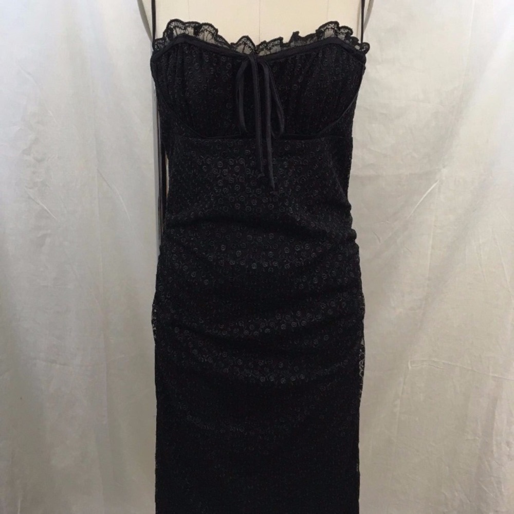 Betsey Johnson Black lace dress